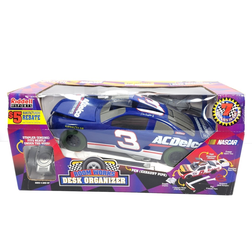 Riddell Sports Dale Earnhardt, JR.‎ NASCAR Room Works 1/18 Scale Desk Organizer.